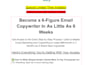 write high conversion sales page